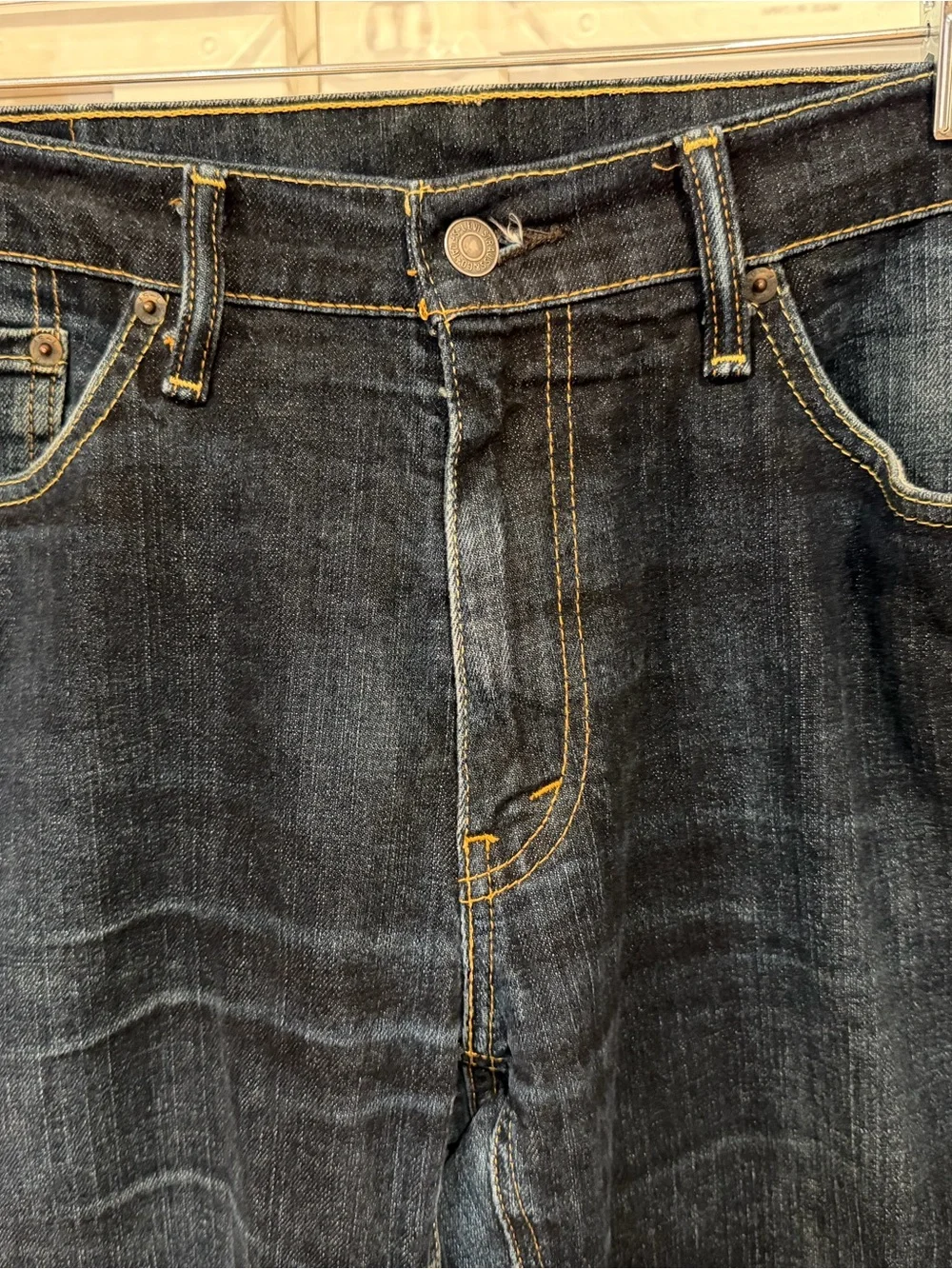 Levi’s 541 Dark Wash Men’s Jeans - Classic Straight Fit